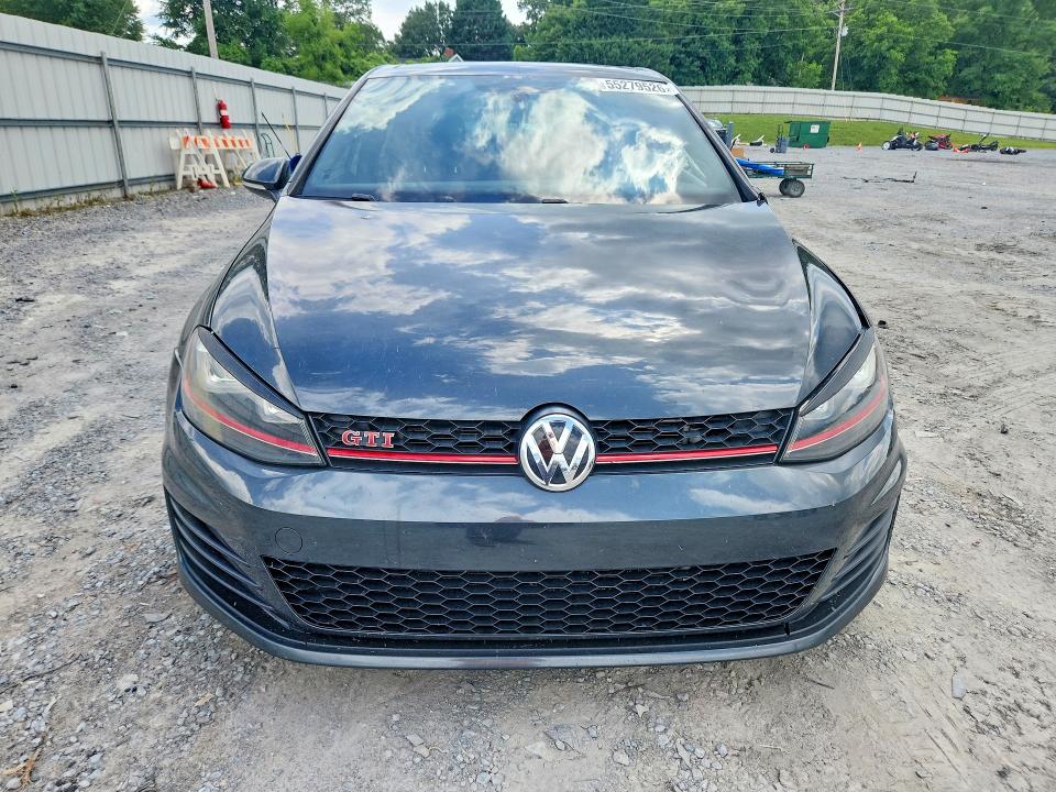 2017 Volkswagen Gti მანქანა იყიდება აუქციონზე, vin: 3VW547AU2HM057715, აუქციონის ნომერი: 55279526