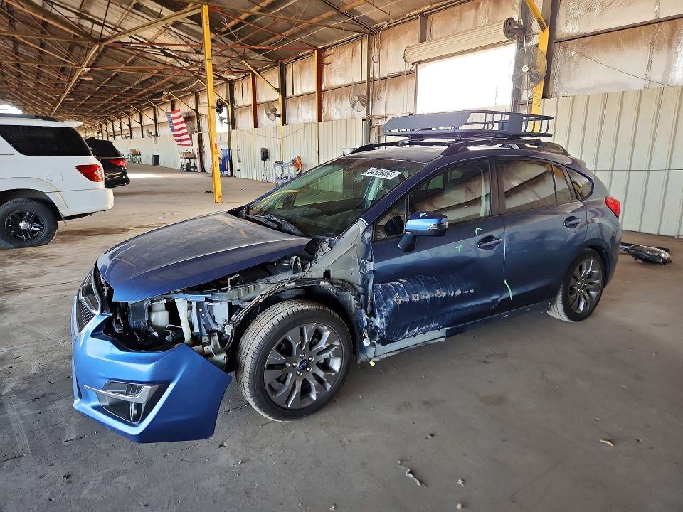 Auction sale of the 2016 Subaru Impreza, vin: JF1GPAU64GH206972, lot number: 54528456