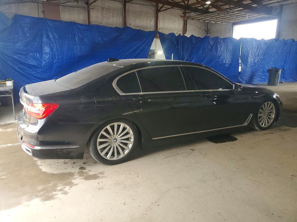 2016 Bmw 750 მანქანა იყიდება აუქციონზე, vin: WBA7F0C50GGL99687, აუქციონის ნომერი: 53955506