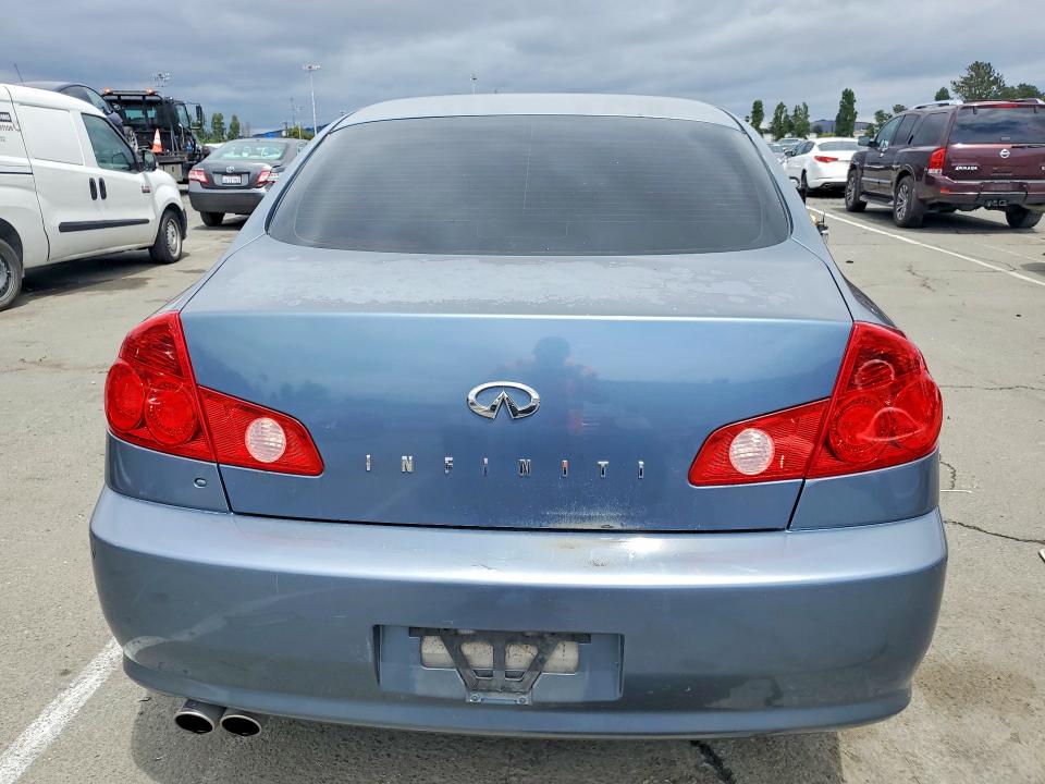 52384006 :رقم المزاد ، JNKCV51E56M501231 vin ، 2006 Infiniti G35 مزاد بيع