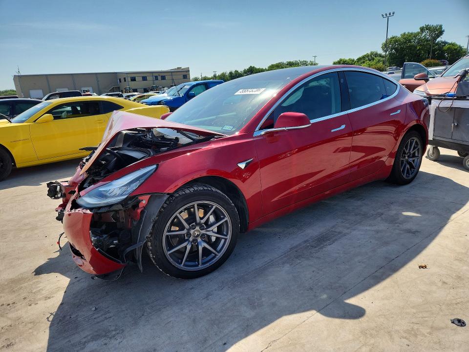 55573506 :رقم المزاد ، 5YJ3E1EA4LF611662 vin ، 2020 Tesla Model 3 مزاد بيع