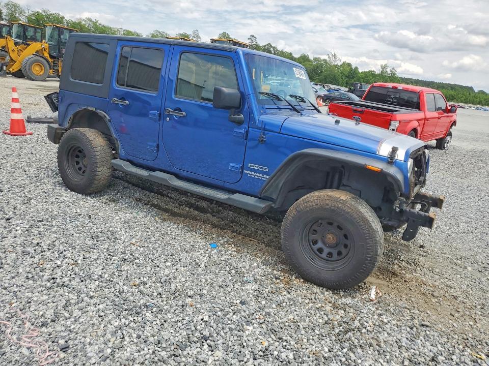 2010 Jeep Wrangler Unlimited მანქანა იყიდება აუქციონზე, vin: 1J4BA3H15AL143010, აუქციონის ნომერი: 52196436
