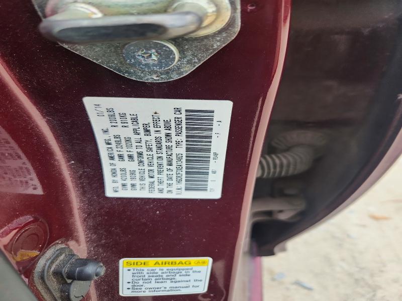 Продаж на аукціоні авто 2014 Honda Accord, vin: 1HGCR2F3XEA134825, номер лоту: 53260976
