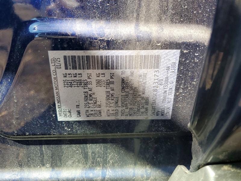Продажа на аукционе авто 2025 Nissan Rogue, vin: 5N1BT3BA1SC813173, номер лота: 53825516