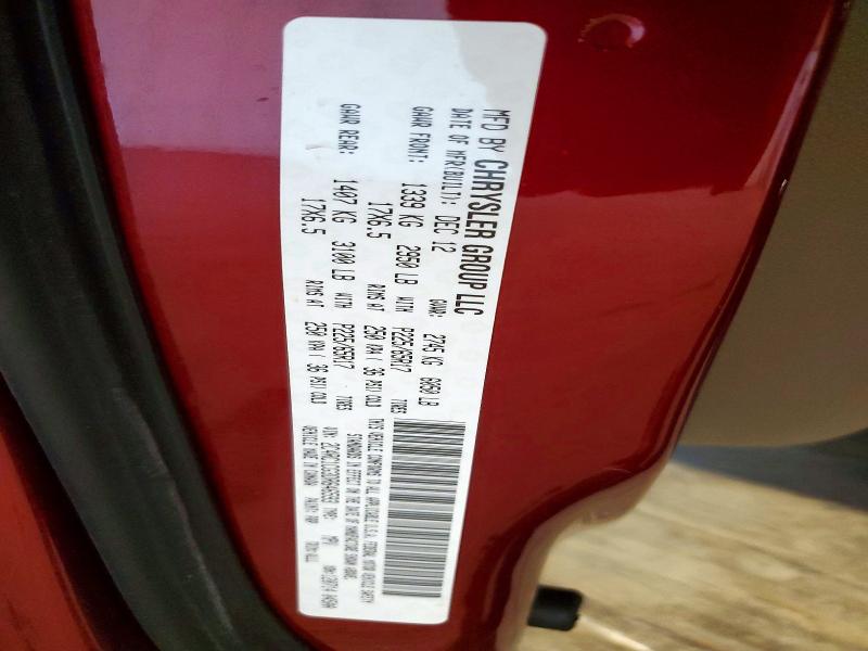 53440316 :رقم المزاد ، 2C4RC1CG3DR646593 vin ، 2013 Chrysler Town & Country مزاد بيع