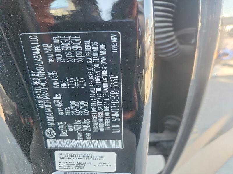 Продажа на аукционе авто 2024 Hyundai Tucson, vin: 5NMJB3DE9RH366171, номер лота: 53058956