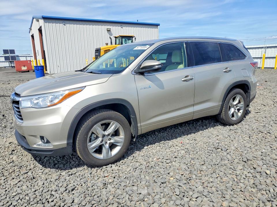 Продаж на аукціоні авто 2014 Toyota Highlander Hybrid, vin: 5TDDCRFH2ES005697, номер лоту: 54718306
