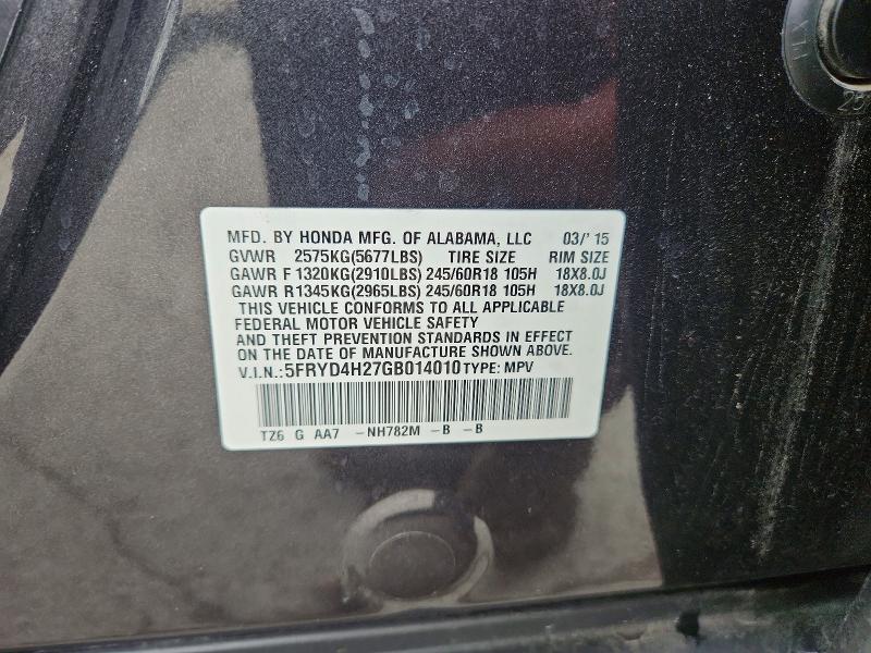 Aukcja sprzedaży 2016 Acura Mdx, vin: 5FRYD4H27GB014010, numer aukcji: 54610336