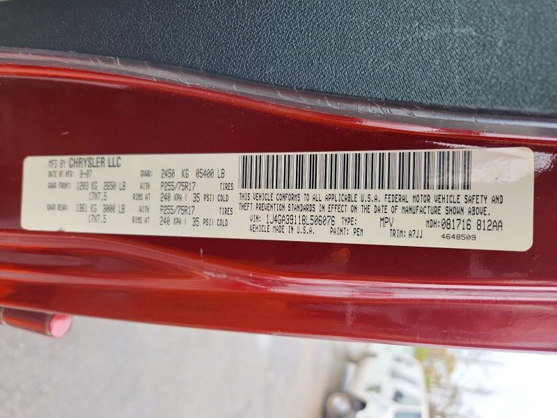 Продажа на аукционе авто 2008 Jeep Wrangler Unlimited, vin: 1J4GA39118L506076, номер лота: 53287046