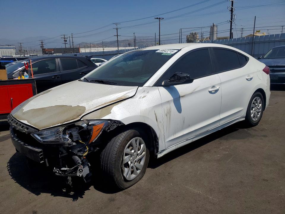 2018 Hyundai Elantra მანქანა იყიდება აუქციონზე, vin: 5NPD74LF6JH318083, აუქციონის ნომერი: 49842216