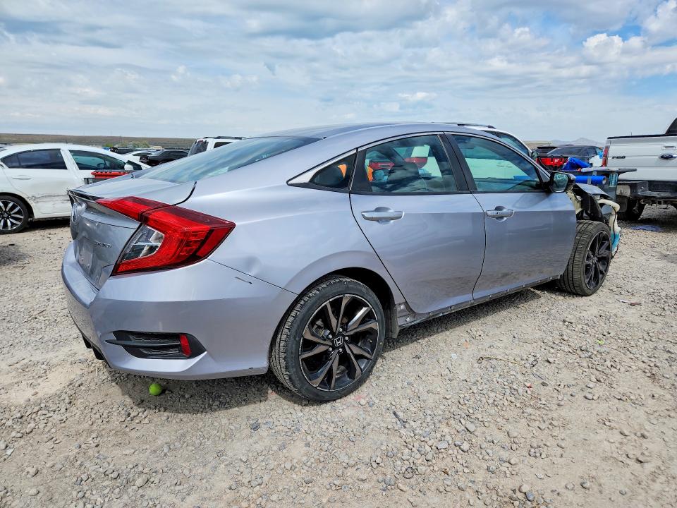 52257416 :رقم المزاد ، 2HGFC2F86LH526127 vin ، 2020 Honda Civic مزاد بيع