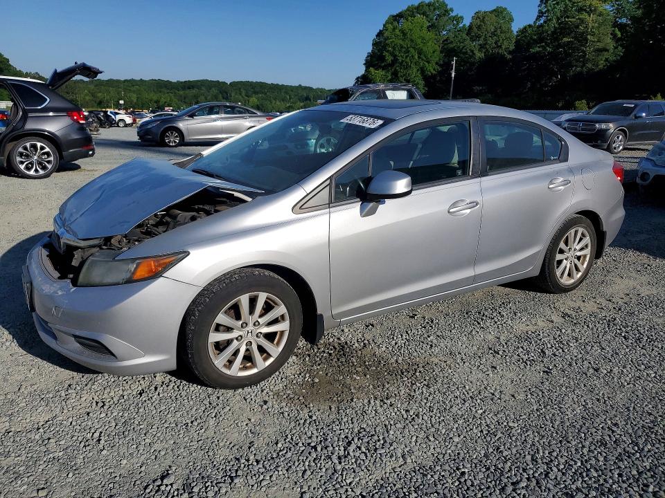 Продажа на аукционе авто 2012 Honda Civic, vin: 2HGFB2F96CH552206, номер лота: 53716876