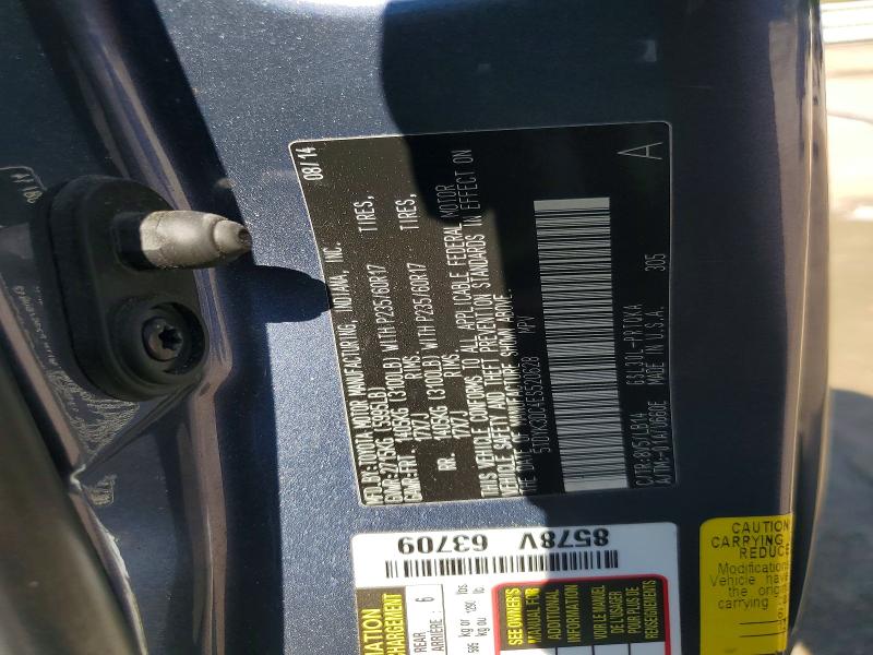 Продажа на аукционе авто 2014 Toyota Sienna, vin: 5TDYK3DC4ES520628, номер лота: 54239796