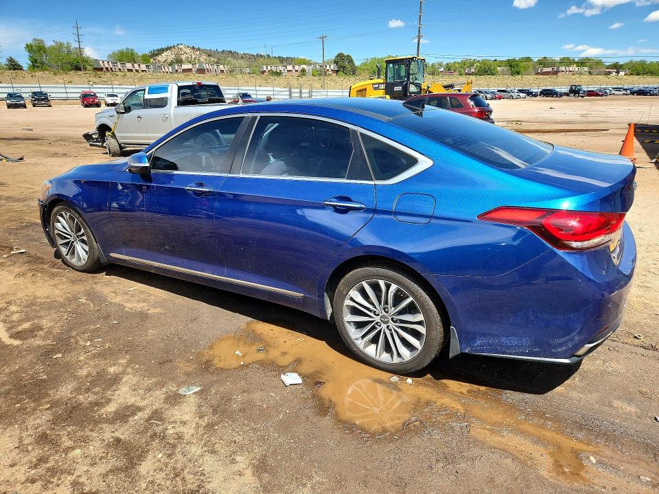 52560206 :رقم المزاد ، KMHGN4JE2GU127963 vin ، 2016 Hyundai Gens 3.8l/4.6l مزاد بيع