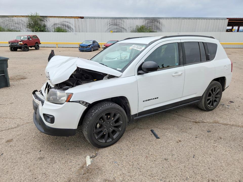 2014 Jeep Compass მანქანა იყიდება აუქციონზე, vin: 1C4NJCBA7ED911582, აუქციონის ნომერი: 55376336