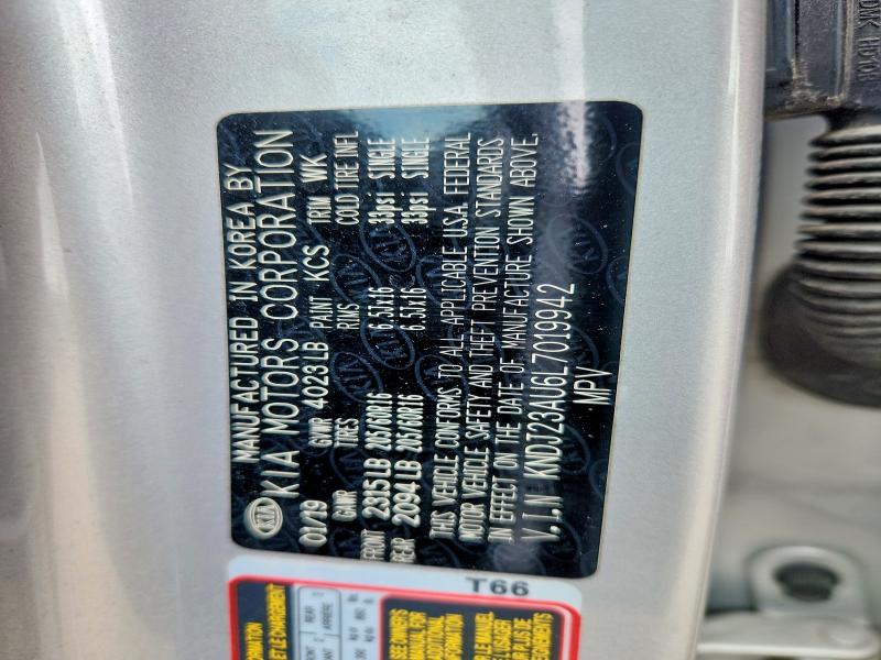 Продаж на аукціоні авто 2020 Kia Soul, vin: KNDJ23AU6L7019942, номер лоту: 52252956