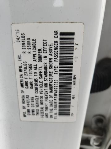 Продаж на аукціоні авто 2015 Acura Tlx, vin: 19UUB1F35FA022020, номер лоту: 51773406
