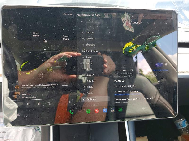 Продажа на аукционе авто 2018 Tesla Model 3, vin: 5YJ3E1EB4JF184859, номер лота: 53387786