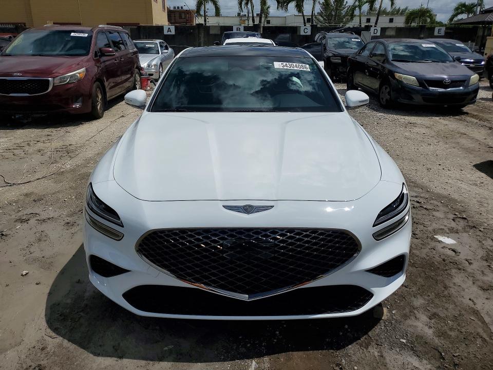 Auction sale of the 2025 Genesis G70, vin: KMTG34SC9SU147466, lot number: 54304086