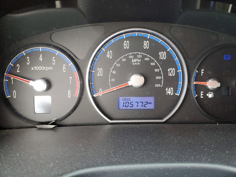 2008 Hyundai Santa Fe მანქანა იყიდება აუქციონზე, vin: 5NMSG13D68H166155, აუქციონის ნომერი: 52459296