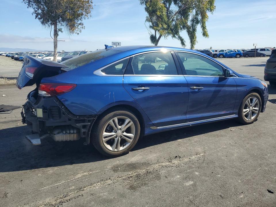 2018 Hyundai Sonata მანქანა იყიდება აუქციონზე, vin: 5NPE34AF1JH693639, აუქციონის ნომერი: 53328106