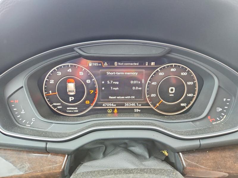 Aukcja sprzedaży 2019 Audi Q5, vin: WA1BNAFY6K2124854, numer aukcji: 52735466