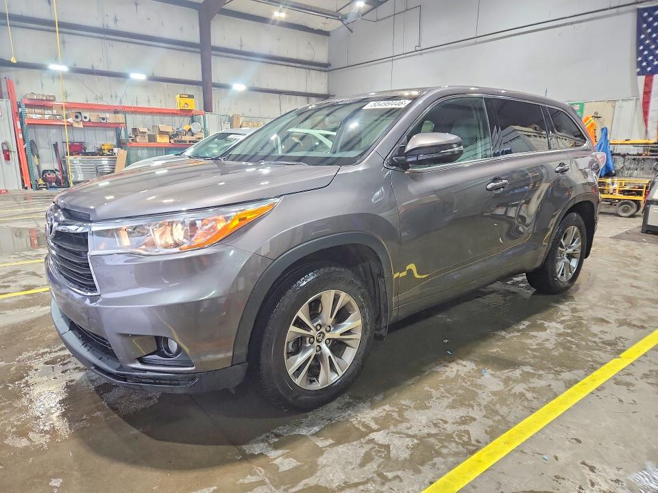 55499446 :رقم المزاد ، 5TDBKRFH1GS327664 vin ، 2016 Toyota Highlander مزاد بيع