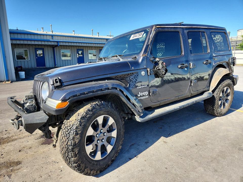 2020 Jeep Wrangler Unlimited მანქანა იყიდება აუქციონზე, vin: 1C4HJXEN6LW193673, აუქციონის ნომერი: 53447506
