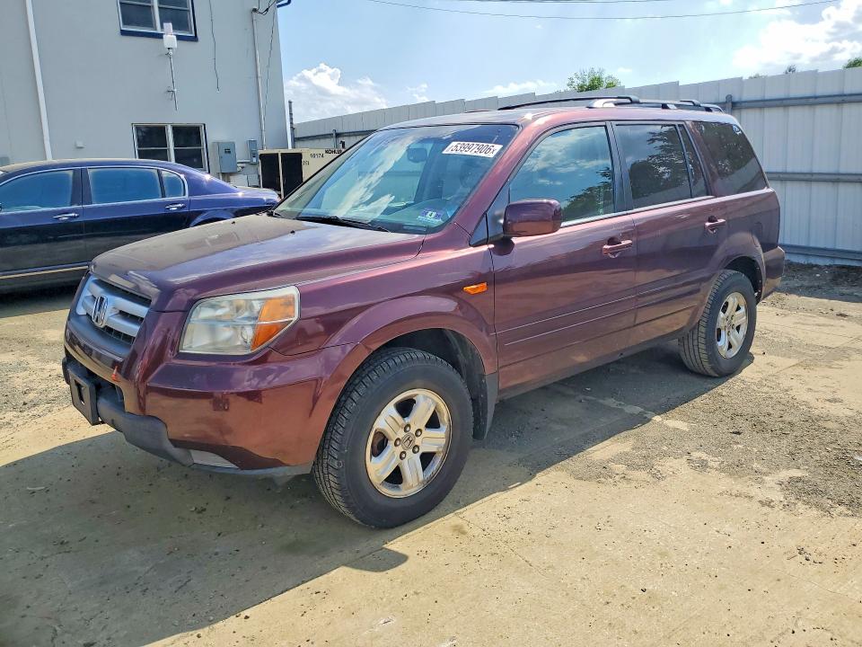 2008 Honda Pilot მანქანა იყიდება აუქციონზე, vin: 5FNYF18268B011935, აუქციონის ნომერი: 53997906