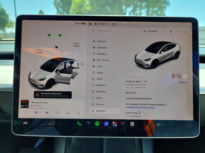 52932376 :رقم المزاد ، 5YJYGAEE7MF273940 vin ، 2021 Tesla Model Y مزاد بيع