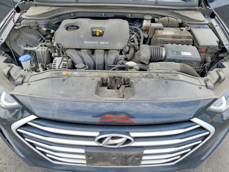 55364186 :رقم المزاد ، 5NPD74LF1JH338466 vin ، 2018 Hyundai Elantra مزاد بيع