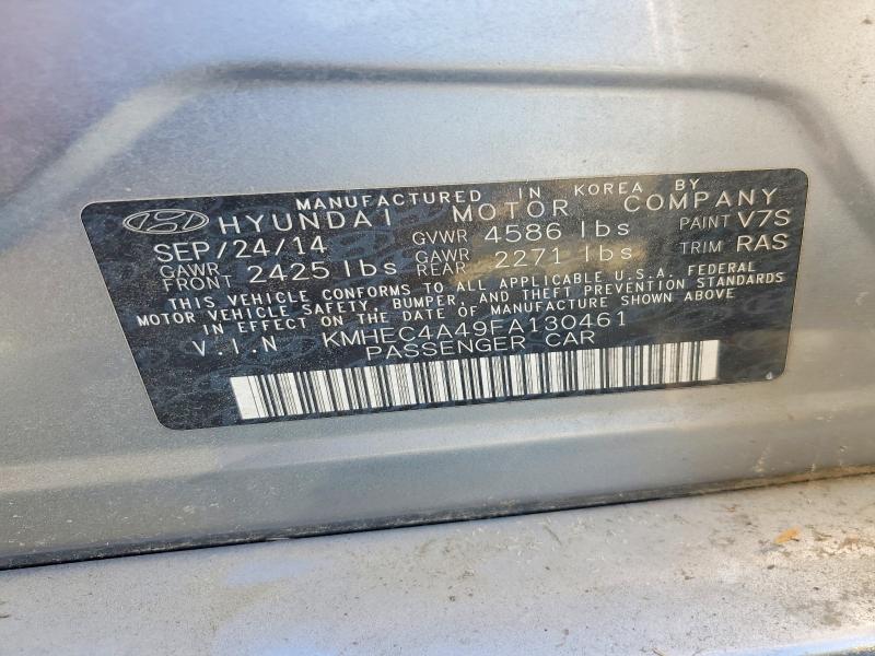 2015 Hyundai Sonata Hybrid მანქანა იყიდება აუქციონზე, vin: KMHEC4A49FA130461, აუქციონის ნომერი: 55670126