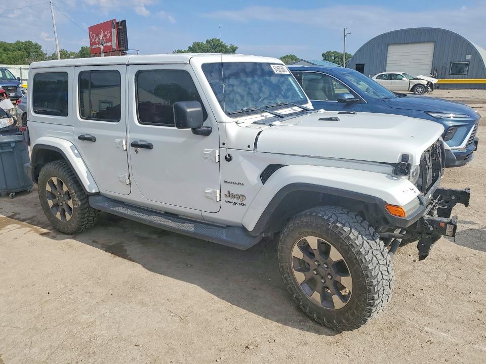 2018 Jeep Wrangler Unlimited მანქანა იყიდება აუქციონზე, vin: 1C4HJXEG3JW147880, აუქციონის ნომერი: 54860566
