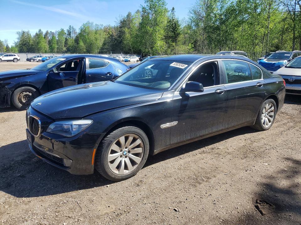 2010 Bmw 750 მანქანა იყიდება აუქციონზე, vin: WBAKC8C54AC431427, აუქციონის ნომერი: 53925346