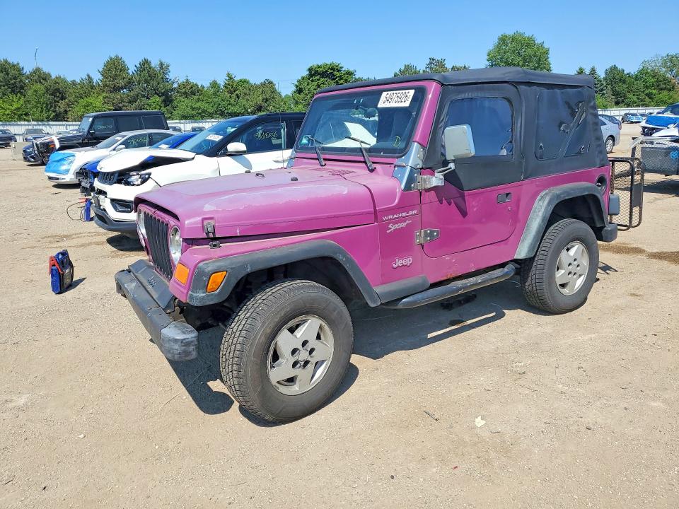Продажа на аукционе авто 1997 Jeep Wrangler / Tj, vin: 1J4FY29P0VP428612, номер лота: 54975926