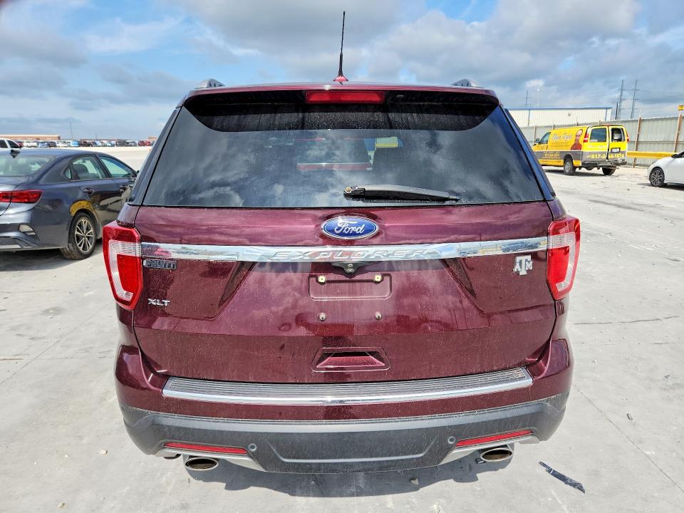 52665256 :رقم المزاد ، 1FM5K7D82JGC70117 vin ، 2018 Ford Explorer مزاد بيع