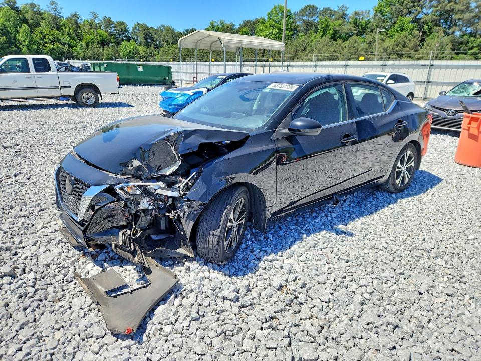 53728706 :رقم المزاد ، 3N1AB8CVXNY229175 vin ، 2022 Nissan Sentra مزاد بيع