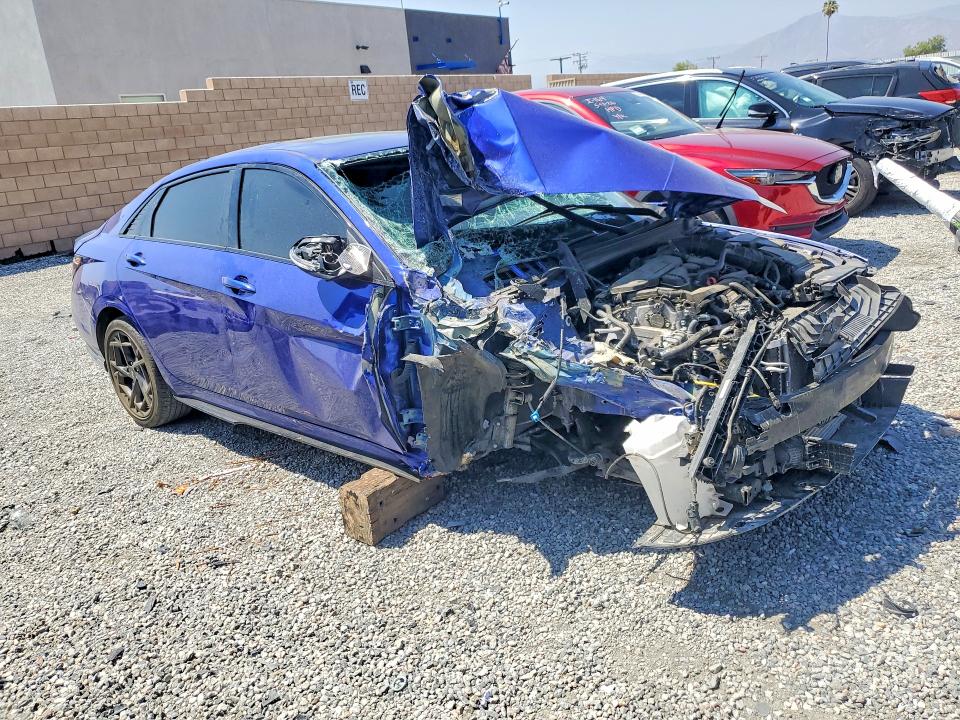 52073696 :رقم المزاد ، KMHLR4DF8RU813502 vin ، 2024 Hyundai Elantra مزاد بيع