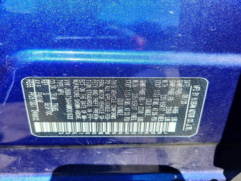 53069646 :رقم المزاد ، JN8AT3AA4MW001633 vin ، 2021 Nissan Rogue مزاد بيع
