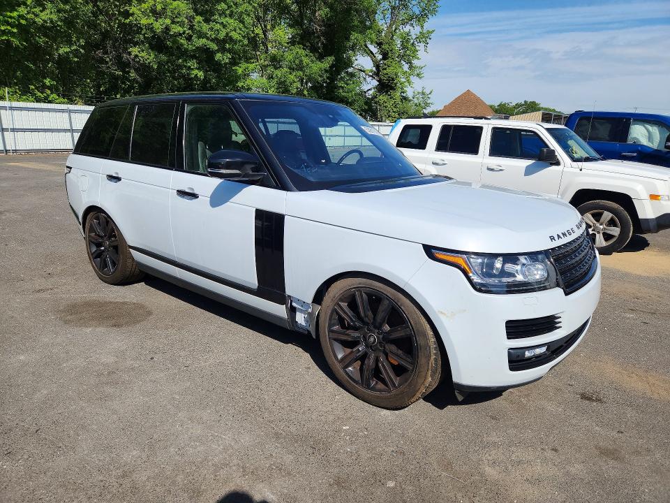 2016 Land Rover Range Rover მანქანა იყიდება აუქციონზე, vin: SALGS2KF9GA246581, აუქციონის ნომერი: 53081016