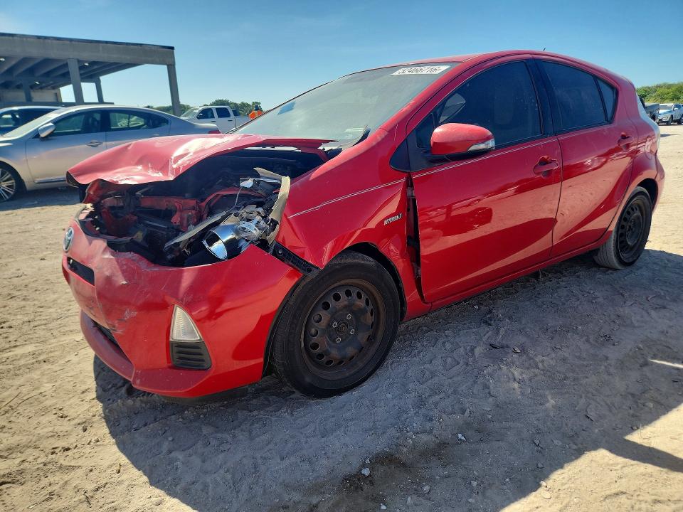 Auction sale of the 2012 Toyota Prius C, vin: JTDKDTB33C1025849, lot number: 52466716