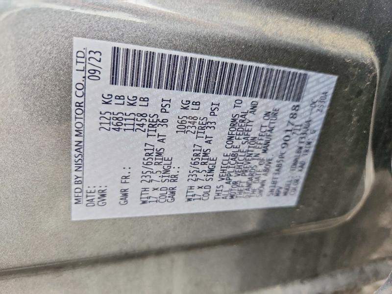 Продаж на аукціоні авто 2023 Nissan Rogue, vin: 5N1BT3AB5PC901788, номер лоту: 54769116