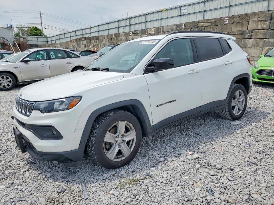 Продажа на аукционе авто 2022 Jeep Compass, vin: 3C4NJDBB5NT212363, номер лота: 51797796