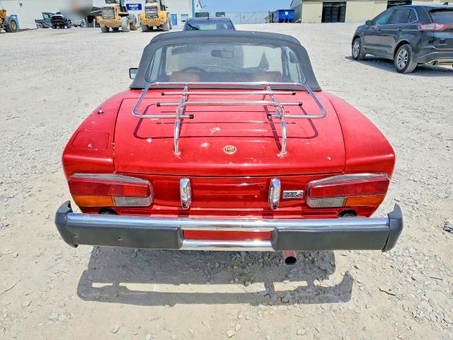 54067066 :رقم المزاد ، 124CS20150115 vin ، 1979 Fiat Spider مزاد بيع