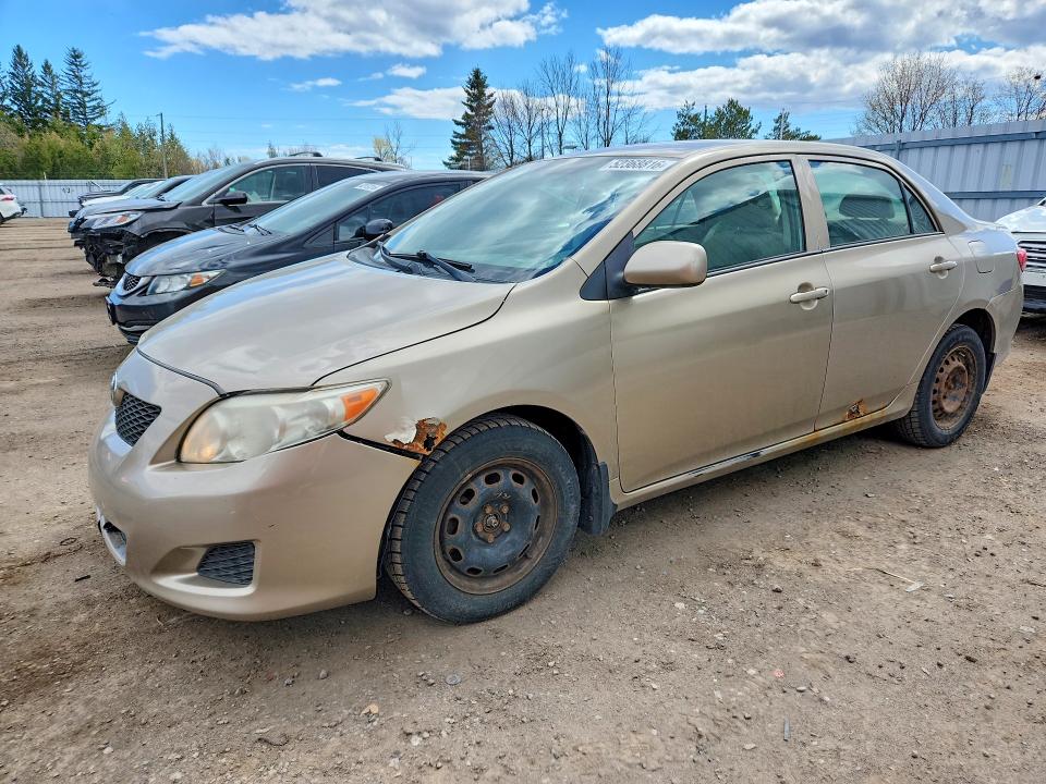 2009 Toyota Corolla მანქანა იყიდება აუქციონზე, vin: 2T1BU40E59C186279, აუქციონის ნომერი: 52368816