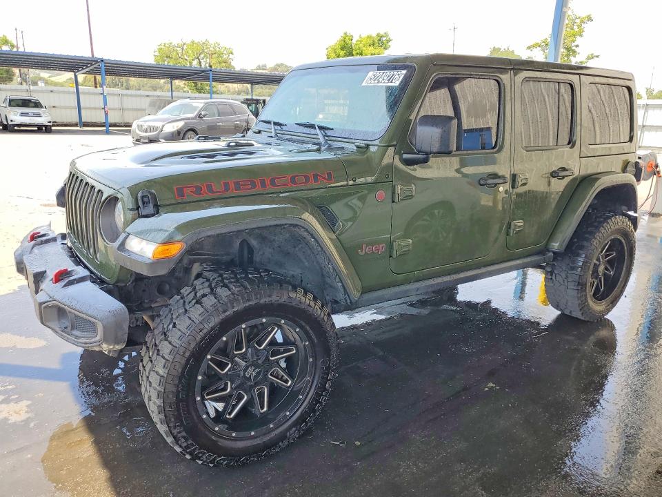52249276 :رقم المزاد ، 1C4HJXFN7MW744466 vin ، 2021 Jeep Wrangler Unlimited مزاد بيع