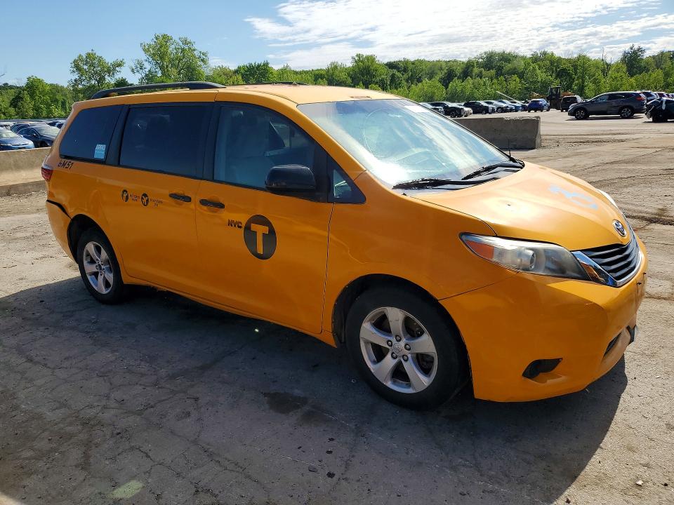 Продажа на аукционе авто 2016 Toyota Sienna, vin: 5TDKK3DC2GS764058, номер лота: 55363536