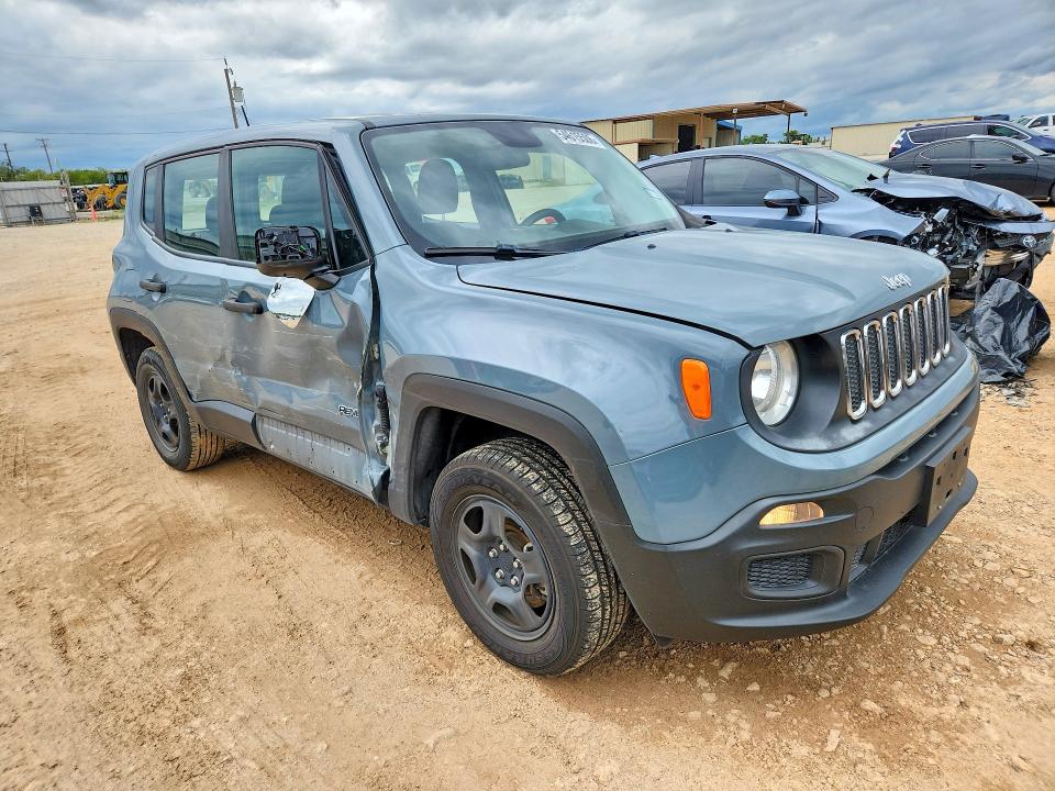 Продаж на аукціоні авто 2017 Jeep Renegade, vin: ZACCJBAB7HPG02566, номер лоту: 54615506