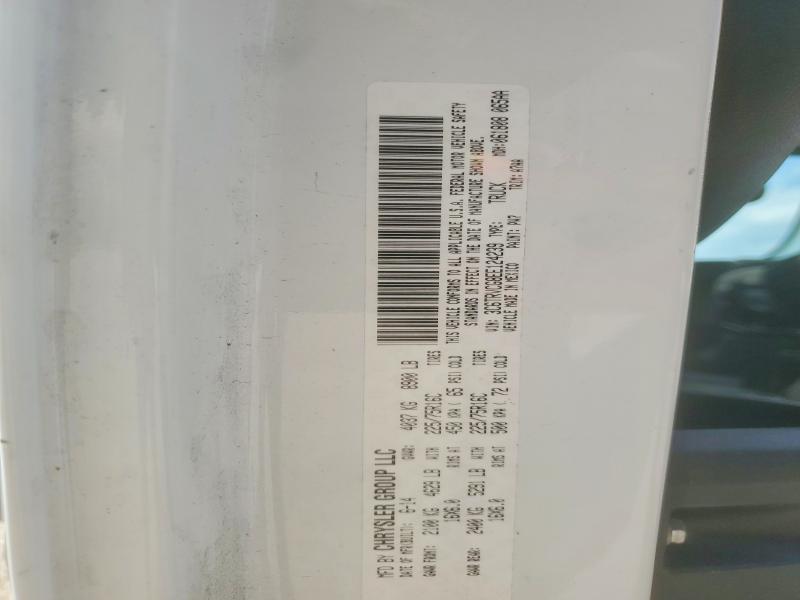 54231246 :رقم المزاد ، 3C6TRVCG8EE124239 vin ، 2014 Ram Promaster 2500 مزاد بيع