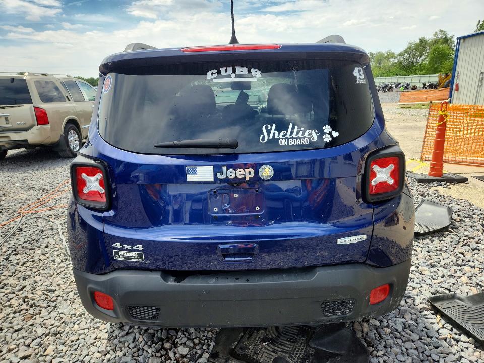 2018 Jeep Renegade მანქანა იყიდება აუქციონზე, vin: ZACCJBBB0JPG93359, აუქციონის ნომერი: 55339916
